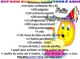 KIT FESTA PARA 100,PESSOAS